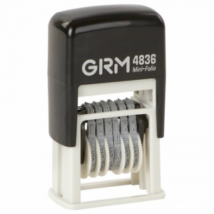 Нумератор автоматический GRM 4836 (6-разрядный, высота шрифта 3мм) 2шт. (124141018)