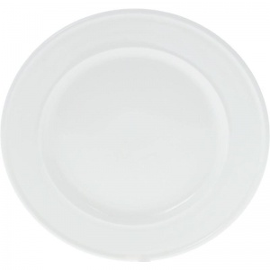 Тарелка пирожковая Wilmax 150мм, фарфоровая, белая, 1шт.