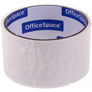 Клейкая лента (скотч) упаковочная OfficeSpace (48мм x 15м, 38мкм, прозрачная) (КЛ_1108)