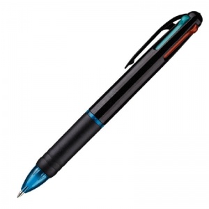 Ручка шариковая автоматическая 4-в-1 Attache Luminate (0.5мм, синий/черный/зеленый/красный) 12шт.