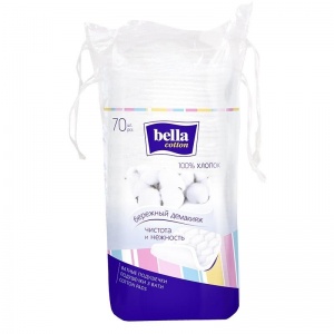 Диски ватные Bella Cotton, 70шт. в упаковке