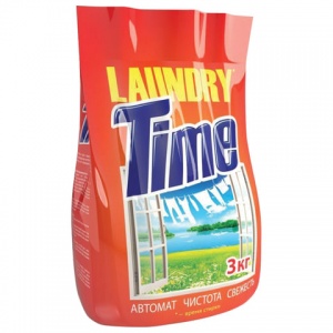 Стиральный порошок-автомат Laundry Time, 3кг, 6 уп.