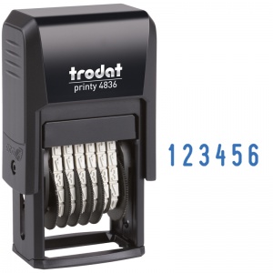 Нумератор автоматический Trodat 4836 (6-разрядный, высота шрифта 3,8мм) (53199)