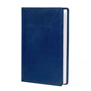 Ежедневник недатированный А6 Attache Agenda (160 листов) обложка кожзам, синий, 10шт.