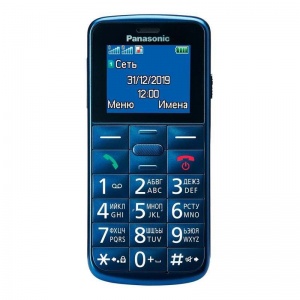 Мобильный телефон Panasonic TU110, синий (KX-TU110RUC)