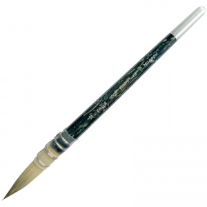 Кисть художественная Гамма "Модерн", синтетика, круглая №12, французское крепление, короткая ручка (1009012), 6шт.