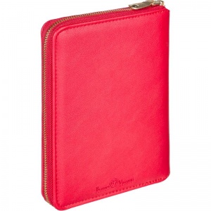 Ежедневник недатированный А5 Bruno Visconti Rivera Classic (100 листов) обложка кожзам, красный