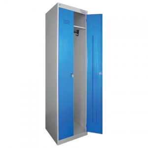 Шкаф для одежды металлический ШРЭК-22-530, 530х500х1850мм, 2 створки