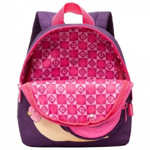 Рюкзак дошкольный Grizzly Улитка фиолетовый/розовый (RK-280-2)