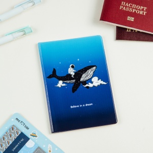 Обложка для паспорта MESHU "Space", ПВХ, 2 кармана (MS_47048)
