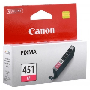 Картридж оригинальный Canon CLI-451M (320 страниц) пурпурный (6525B001)