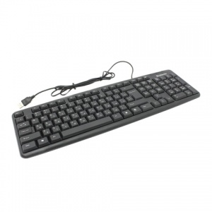 Клавиатура Defender Element HB-520, USB, 104 клавиши + 3 доп. клавиши, черный (45522)