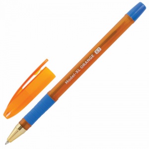 Ручка шариковая Brauberg Model-XL Orange (0.35мм, синий цвет чернил) 1шт. (143246)