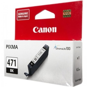 Картридж оригинальный Canon CLI-471BK (125 страниц) черный (0400C001)