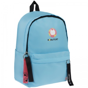 Рюкзак школьный MESHU "DonutCat", 39x29x13см, 1 отделение, 3 кармана, уплотн. спинка (MS_49218)