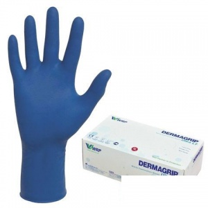 Перчатки одноразовые нитриловые смотровые Dermagrip Ultra, повыш.чувствительность, размер XL, 90 пар (D1104-27)