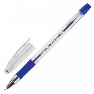 Ручка шариковая Brauberg Model-XL Original (0.35мм, синий цвет чернил) 1шт. (143242)