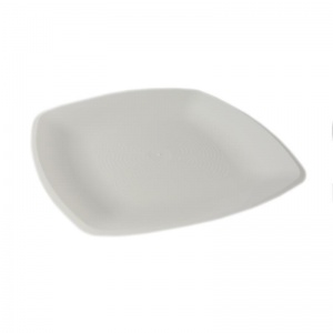 Тарелка одноразовая пластиковая АВМ-Пластик (плоская, d=180мм, белая) 12шт.