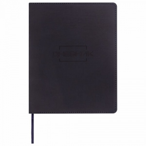 Дневник школьный универсальный Brauberg Latte, черный, 48 листов, кожзам (105444)