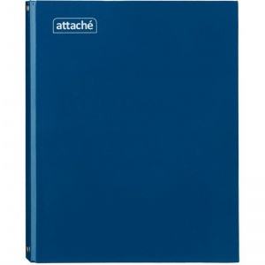 Бизнес-тетрадь А5 Attache, 80 листов, синяя, клетка, на кольцах (170х210мм), 20шт.