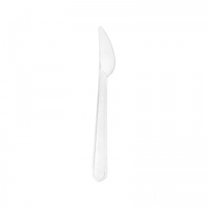 Нож одноразовый 180мм АВМ-Пластик, прозрачный, пластик, 50шт.