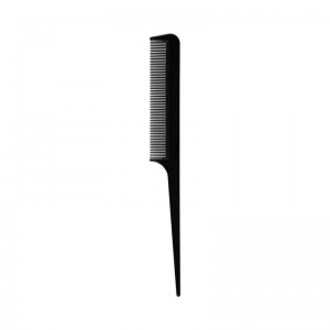 Расческа Lei для волос с ручкой черная (220x25мм)