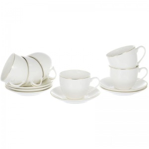 Чайный набор фарфоровый Balsford Грация, на 6 персон (12 предметов)