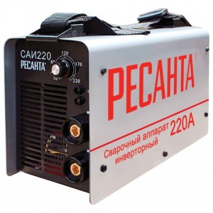 Сварочный аппарат инверторный Ресанта САИ-220, от 10 до 220А (65/3)