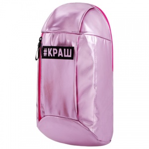Рюкзак школьный Staff Fashion Air Краш, компактный, блестящий, розовый, 40х23х11см (270301), 6шт.