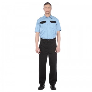 Рубашка «Охранник» короткий рукав (размер 60-62, рост 182-188)