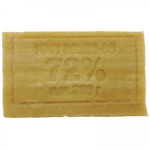 Мыло кусковое хозяйственное 72% Меридиан (ГОСТ 30266-95), 300г, без упаковки, 1шт.