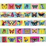 Закладка для книг магнитная ArtSpace "Бабочки", блестки, 10шт. (243760)