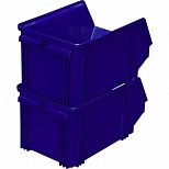 Ящик (лоток) универсальный, полипропилен, 250x148x130мм, синий