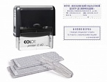 Штамп самонаборный Colop Printer С40/Set-F Compact (23х59мм, 4 строки в рамке, 6 строк без рамки, 2 кассы)