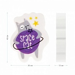 Ластик MESHU Space Cat (фигурный, термопластичная резина, 40x30x13мм) 1шт. (MS_45592)