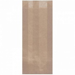 Крафт-пакет бумажный коричневый, 22x8x1см, 500шт.