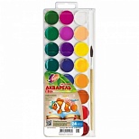 Краски акварельные медовые 24 цвета Луч "Zoo", с кистью, пластиковая коробка (29С 1727-08), 30 уп.
