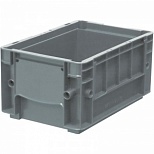 Ящик (лоток) универсальный KLT, полипропилен, 297х198х147.5мм, серый