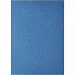 Обложка для переплета А3 ProMEGA Office, 230 г/кв.м, картон, синий, тиснение под кожу, 100шт.