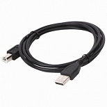 Кабель USB2.0 Sonnen Economy, USB-A (m) - USB-B (m), 1.5м, черный, 5шт. (513118)