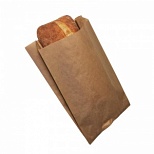 Крафт-пакет бумажный коричневый, 30x10x5см, 100шт.