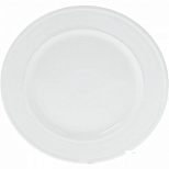 Тарелка десертная Wilmax 180мм, фарфоровая, белая, 1шт.