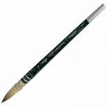 Кисть художественная Гамма "Модерн", синтетика, круглая №10, французское крепление, короткая ручка (1009010), 6шт.