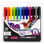 Набор маркеров для декорирования Centropen Creative 2896 (2мм, 12 цветов, перманентные) 12шт., 10 уп. (6 2896 1201)