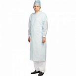 Мед.одежда Халат хирургический нестерильный (размер 52-54, длина 140см, плотность 42 г/кв.м)