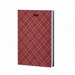 Ежедневник недатированный А5 Attache (128 листов) обложка 7Бц, бордовый