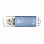 Флэш-диск USB 16Gb SmartBuy V-Cut, USB2.0, синий (SB16GbVC-B)