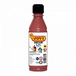 Краска акриловая художественная Jovi, 250мл, пластиковая бутылка, коричневый (68012), 12шт.