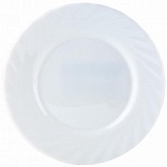 Тарелка пирожковая Luminarc "Трианон" 155мм, стеклянная, белая, 1шт.