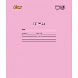 Тетрадь школьная 24л, А5 №1 School "Отличник" (линейка, розовая обложка) 10шт.